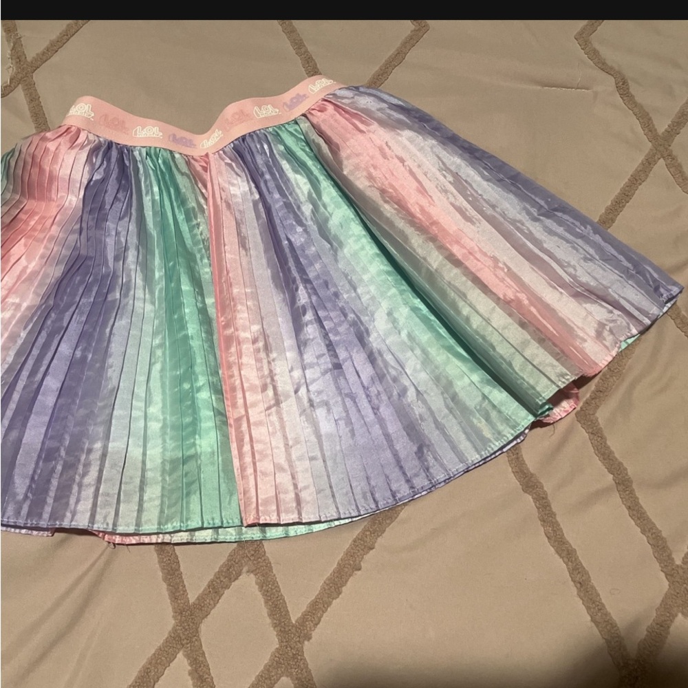 LOL pastel color size 10 girl skirt